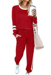 Solid Long Sleeve Lounge Set