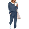 Solid Long Sleeve Lounge Set