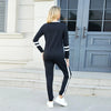 Solid Long Sleeve Lounge Set