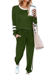 Solid Long Sleeve Lounge Set