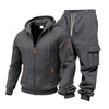 Winter Fleece-Lined Tracksuit Set