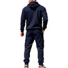 Winter Fleece-Lined Tracksuit Set
