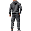 Winter Fleece-Lined Tracksuit Set