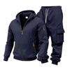 Winter Fleece-Lined Tracksuit Set