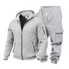 Winter Fleece-Lined Tracksuit Set